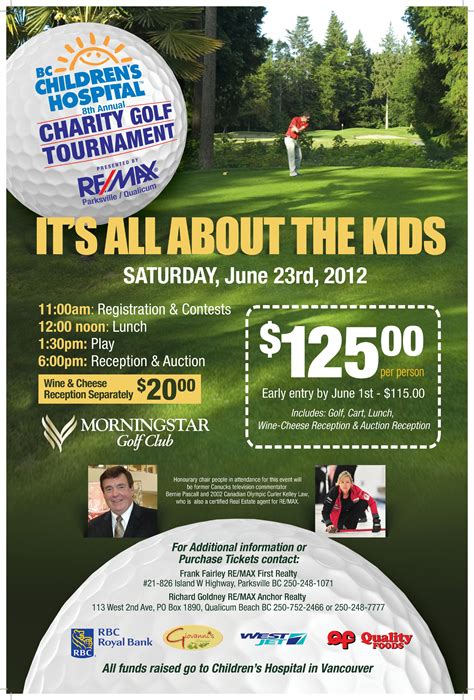 remaxforthekids.com | Golf fundraiser, Golf tournament, Golf tournament ...