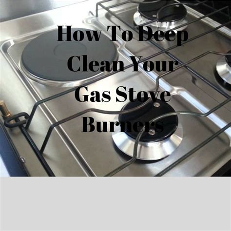 Deep Cleaning Gas Stove Top Burners- Cleaning Stove Burners | Gas stove ...