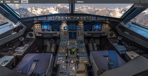 Download A320 Cockpit Wallpaper - Airbus A320 Cockpit 360 View On Itl.cat