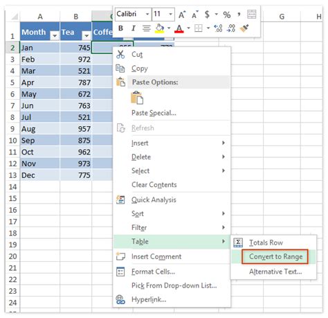 How to Easily Remove Table Formatting in Excel Like a Pro