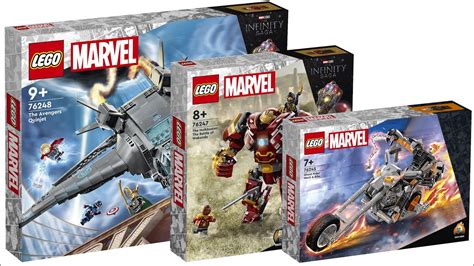 Lego Marvel Superheroes 2022 Winter Sets