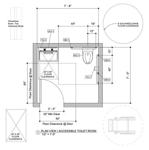 Gallery of Guide: Saving Space in ADA Compliant Bathroom Design - 8 ...