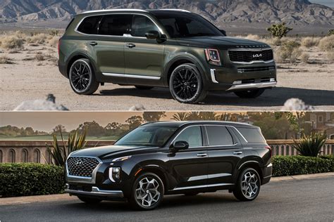 2022 Hyundai Palisade vs. 2022 Kia Telluride: Head to Head | U.S. News