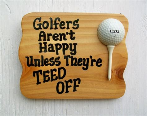 Items similar to Sign for Golfers Funny Golf Plaque Golfers Aren't ...