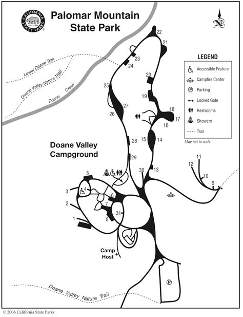 Palomar Mountain State Park Doane Valley - Campsite Photos & Reserve
