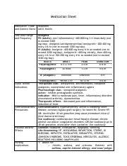 HEMABATE MED SHEET.pdf - Medication Sheet Medication Trade and Generic ...