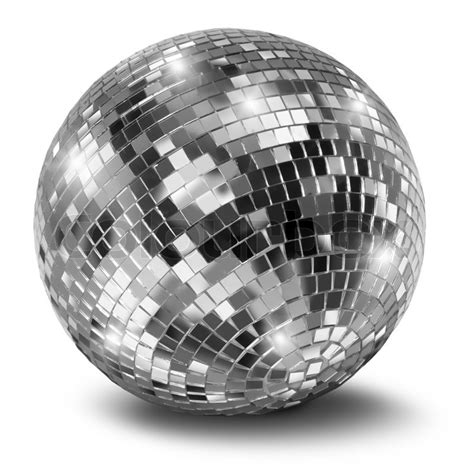 Silver Disco Ball Background