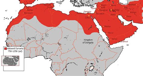 Abbasid Dynasty Map