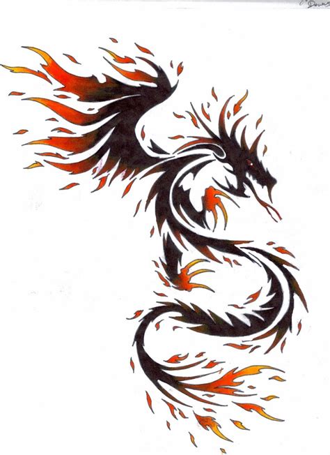 36+ Red Dragon Tattoo Art, Top Concept! in 2020 | Tribal dragon tattoos ...