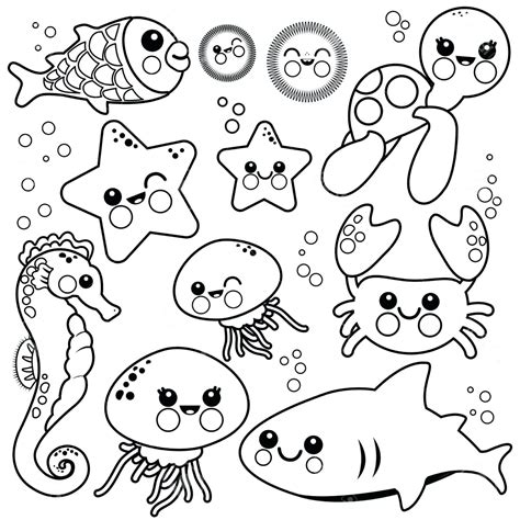 Coloring Pages | Animal Coloring Pages For Kids Printable Free Oceaning ...