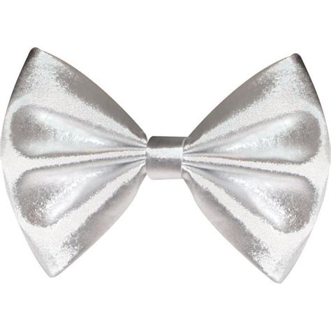 Silver Bow Tie 5 1/2in x 4in | Party City