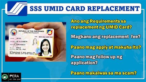 SSS UMID ID Requirements 2021, UMID ID Lost applications, UMID card ...