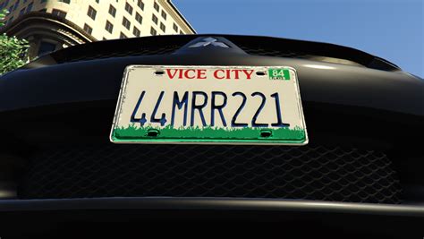 Vice City License Plates | GTA 5 Mods