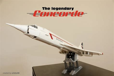 Let's get this Concorde build over the line! : lego