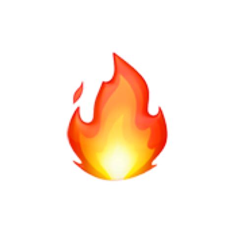 Emoji Fire Png