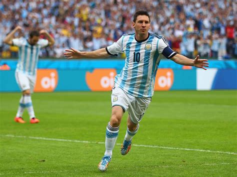 Nigeria vs Argentina World Cup 2014: Lionel Messi leading from the ...