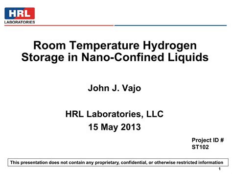 (PDF) Room Temperature Hydrogen Storage in Nano-Confined Liquids ...