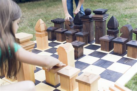 Outdoor Chess Set Diy