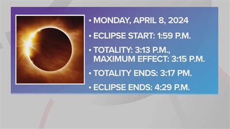 1 year until the 2024 solar eclipse puts Northeast Ohio in path of ...