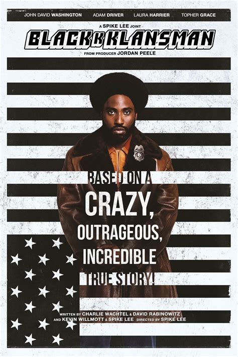 BlacKkKlansman (2018) - Posters — The Movie Database (TMDB)