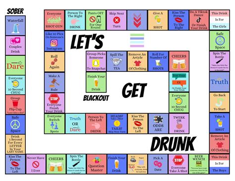 Printable Drinking Board Games - Printable Word Searches