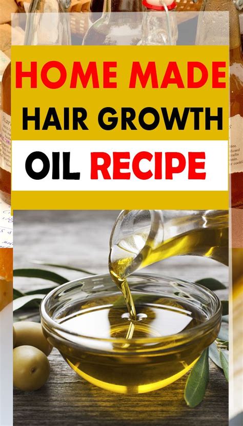 Homemade Hair Growth Oil - DIY Scalp Treatment for Hair Growth ...