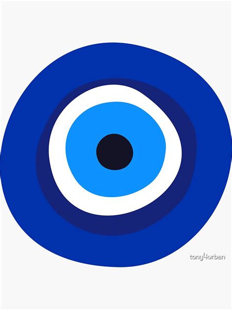 "evil eye symbol " Sticker for Sale by tony4urban | Redbubble