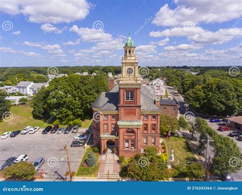 Cumberland Aerial View, Rhode Island, USA Stock Photo - Image of town ...