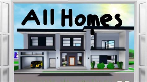 All houses in Brookhaven Roblox - YouTube