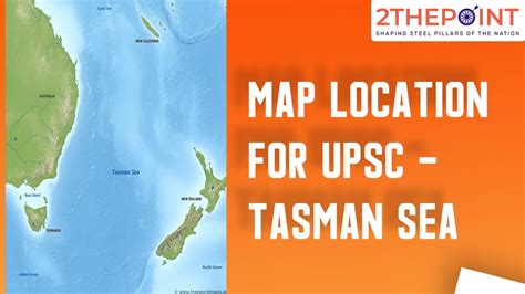 Tasman Sea Map - extremetrust