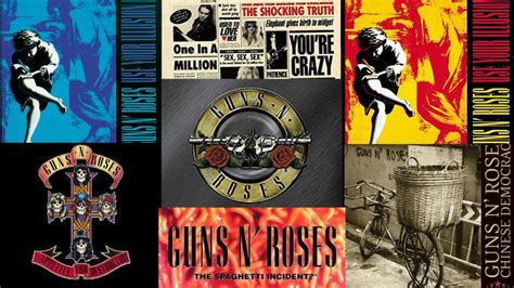 The List of Guns N' Roses Albums in Order of Release - Albums in Order