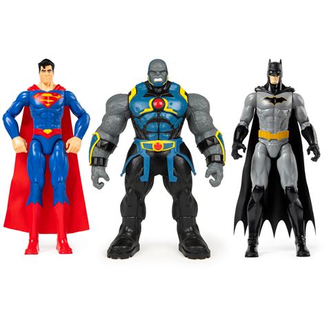 DC Comics Batman and Superman vs. Darkseid 12-inch Action Figure 3-Pack ...