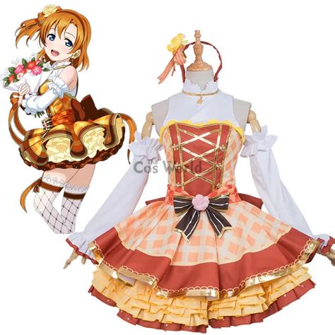 Love Live School Idol Project Kousaka Honoka Flower Bouquet Dress ...