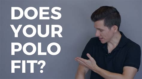 How to Tell If Your Polo Shirts Fit | Polo Shirt Fit Guide - YouTube