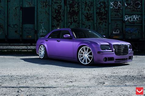 Matte Plum Crazy Purple Chrysler 300 Customized to Impress 1970 ...