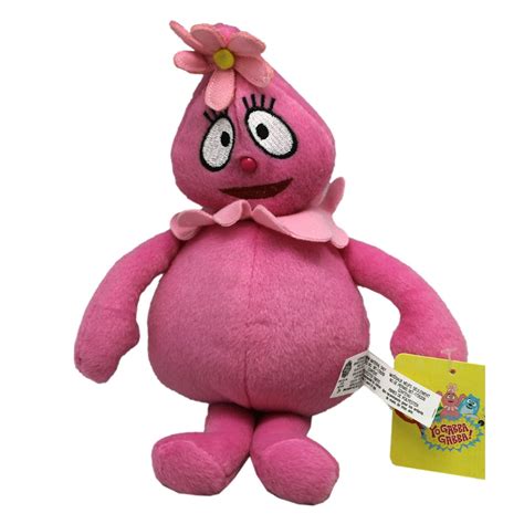 Yo Gabba Gabba! Foofa Pink Colored Small Size Kids Plush Toy (10in ...