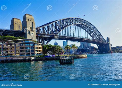 Sydney Harbor Bridge, View from Circular Quay, Sydney, Australia ...