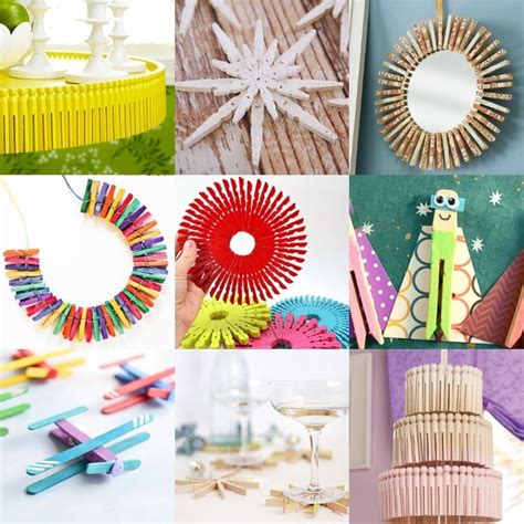 Clothespin Crafts: Over 20 Fun & Easy Projects - DIY Candy