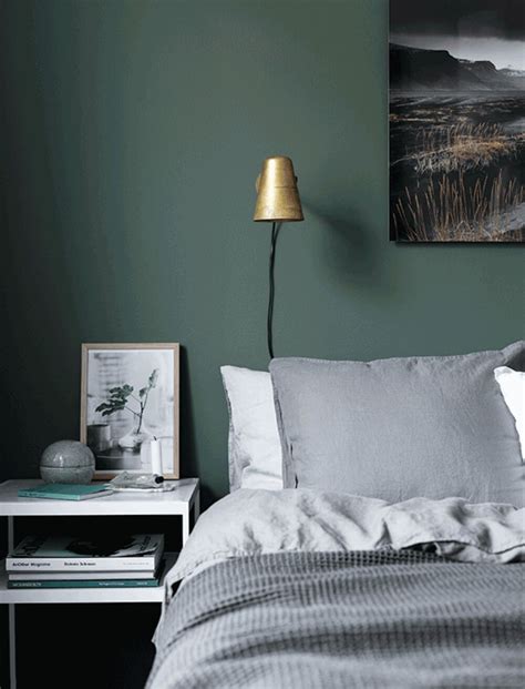 Chambre verte : 32 ambiances qui respirent la sérénité | Bedroom ...