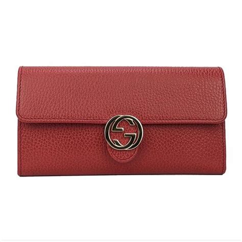 Ví Nữ Gucci Icon GG Interlocking Wallet Red 615524 Màu Đỏ N-HM | Vua ...