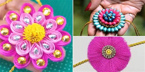 Try Preparing This Easy DIY Rakhi For Your Brother Under 10 Minutes ...