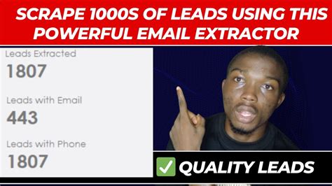 Lead Generation Tutorial | Scrape 1000s of Leads using this Powerful ...