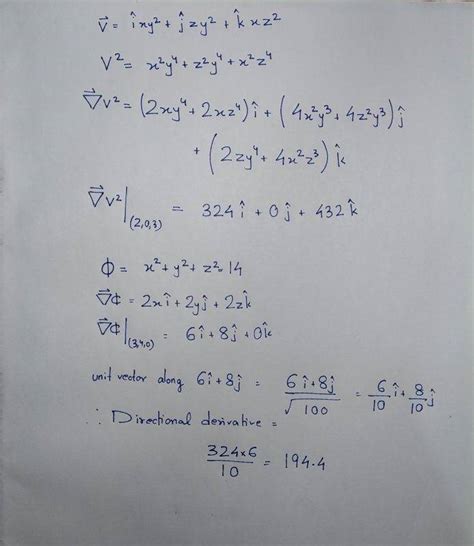 Finding the directional derivative