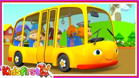 Nursery rhymes. The Wheels on the Bus. - YouTube