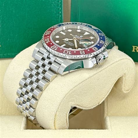 Rolex GMT-Master II, Pepsi, Jubilee, 126710BLRO, Mint 2020 for $21,895 ...