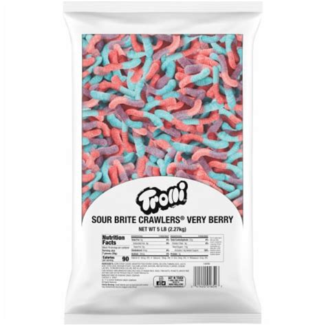 Trolli® Sour Brite Crawlers Very Berry Gummy Worms, 5 lb - Kroger