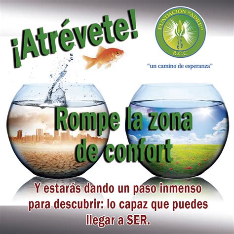 ¡ATRÉVETE! ROMPE LA ZONA DE CONFORT. - Fundación Adre