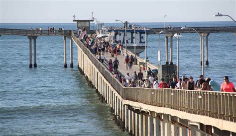 Ocean Beach Pier, San Diego, CA - California Beaches