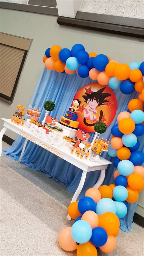 Goku Birthday Party Decorations