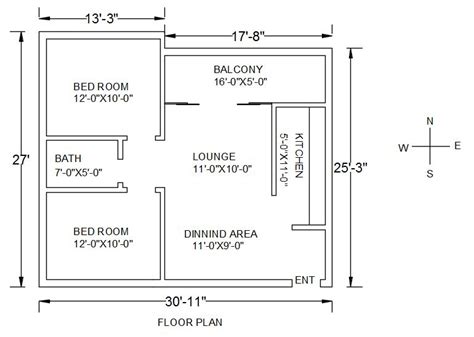 Floor Plan In Cad - floorplans.click